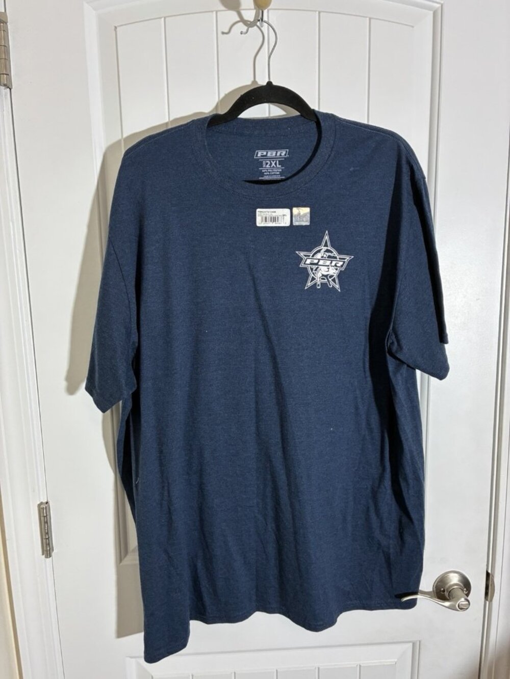 Professional Bull Riders Tee In Blue Size 2XL